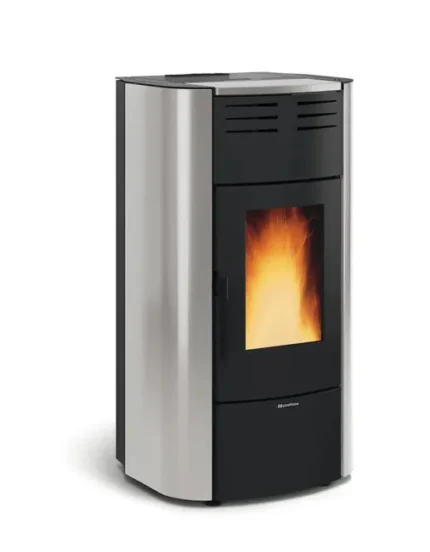 Estufa de pellets EXTRAFLAME Raffaella idro gris 21,5kw
