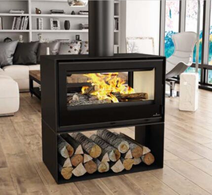 Estufa Bronpi Cairo 90 D box (patas o leñero)